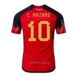 Camiseta del Belgica Jugador E.Hazard 1ª Equipacion 2022