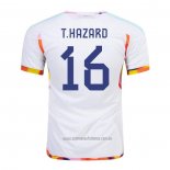 Camiseta del Belgica Jugador T.Hazard 2ª Equipacion 2022