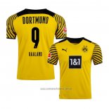 Camiseta del Borussia Dortmund Jugador Haaland 1ª Equipacion 2021-2022