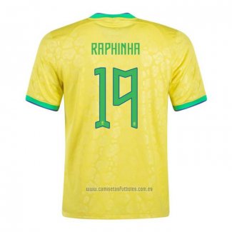 Camiseta del Brasil Jugador Raphinha 1ª Equipacion 2022
