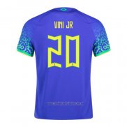 Camiseta del Brasil Jugador Vini Jr. 2ª Equipacion 2022