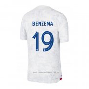 Camiseta del Francia Jugador Benzema 2ª Equipacion 2022