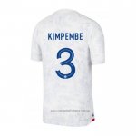 Camiseta del Francia Jugador Kimpembe 2ª Equipacion 2022
