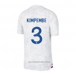 Camiseta del Francia Jugador Kimpembe 2ª Equipacion 2022