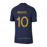Camiseta del Francia Jugador Mbappe 1ª Equipacion 2022