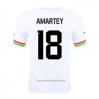 Camiseta del Ghana Jugador Amartey 1ª Equipacion 2022