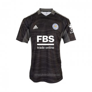 Camiseta del Leicester City Portero 2021-2022 Negro