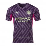 Camiseta del Manchester City Portero 2023-2024 Purpura