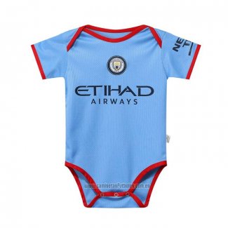 Camiseta del Manchester City 1ª Equipacion Bebe 2022-2023