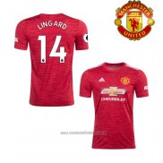 Camiseta del Manchester United Jugador Lingard 1ª Equipacion 2020-2021
