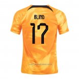 Camiseta del Paises Bajos Jugador Blind 1ª Equipacion 2022