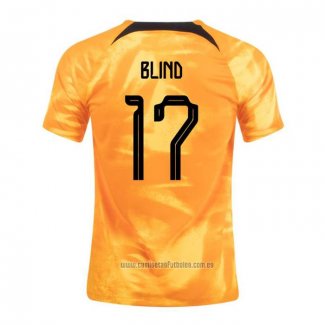 Camiseta del Paises Bajos Jugador Blind 1ª Equipacion 2022