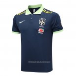 Camiseta Polo del Brasil 2023-2024 Azul