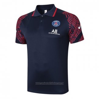 Camiseta Polo del Paris Saint-Germain 2020-2021 Azul