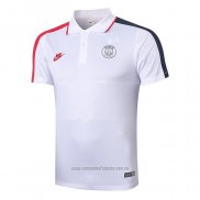 Camiseta Polo del Paris Saint-Germain 2020-2021 Blanco