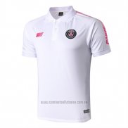 Camiseta Polo del Paris Saint-Germain 2019-2020 Blanco