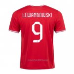 Camiseta del Polonia Jugador Lewandowski 2ª Equipacion 2022