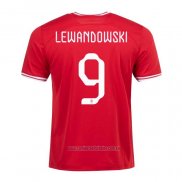 Camiseta del Polonia Jugador Lewandowski 2ª Equipacion 2022