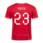 Camiseta del Polonia Jugador Piatek 2ª Equipacion 2022