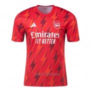 Camiseta Pre Partido del Arsenal 2023 Rojo