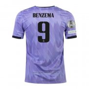 Camiseta del Real Madrid Jugador Benzema 2ª Equipacion 2022-2023