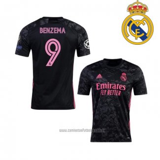 Camiseta del Real Madrid Jugador Benzema 3ª Equipacion 2020-2021