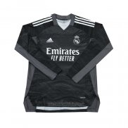 Camiseta del Real Madrid Portero Manga Larga 2021-2022 Negro