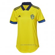 Camiseta del Suecia 1ª Equipacion Mujer 2020