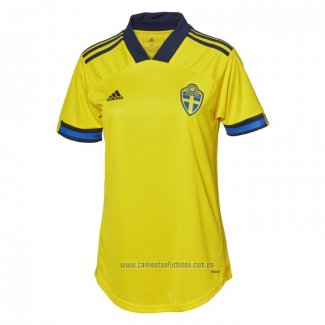 Camiseta del Suecia 1ª Equipacion Mujer 2020