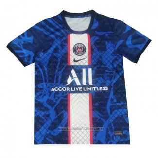 Camiseta de Entrenamiento Paris Saint-Germain 2022 Azul Oscuro