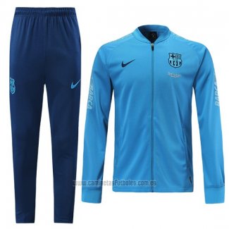 Chandal de Chaqueta del Barcelona 2019-2020 Azul