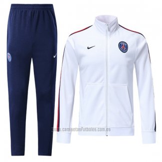 Chandal de Chaqueta del Paris Saint-Germain N98 2019-2020 Blanco