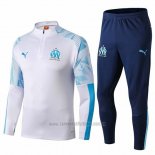 Chandal de Sudadera del Olympique Marsella 2019-2020 Blanco