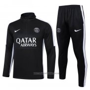 Chandal de Sudadera del Paris Saint-Germain 2023-2024 Negro