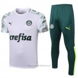 Chandal del Palmeiras Manga Corta 2020-2021 Blanco