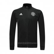 Chaqueta del Manchester United 2019-2020 Negro y Blanco