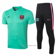 Conjunto Polo Barcelona 2020-2021 Verde