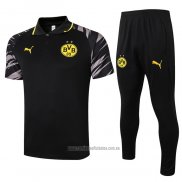 Conjunto Polo Borussia Dortmund 2020-2021 Negro