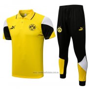 Conjunto Polo del Borussia Dortmund 2021-2022 Amarillo