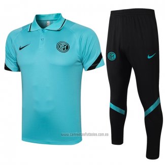 Conjunto Polo del Inter Milan 2021-2022 Verde