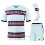 Camiseta del+Pantalones+Calcetines Portugal 2ª Equipacion 2020-2021