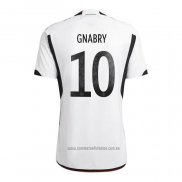 Camiseta del Alemania Jugador Gnabry 1ª Equipacion 2022