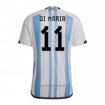 Camiseta del Argentina Jugador Di Maria 1ª Equipacion 2022