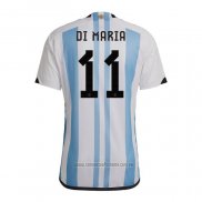 Camiseta del Argentina Jugador Di Maria 1ª Equipacion 2022