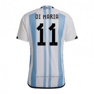 Camiseta del Argentina Jugador Di Maria 1ª Equipacion 2022