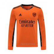 Camiseta del Arsenal Portero Manga Larga 2020-2021 Naranja