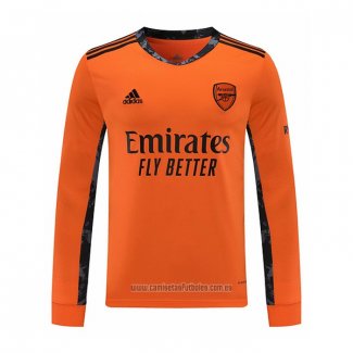 Camiseta del Arsenal Portero Manga Larga 2020-2021 Naranja