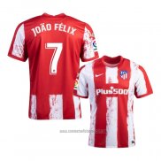 Camiseta del Atletico Madrid Jugador Joao Felix 1ª Equipacion 2021-2022