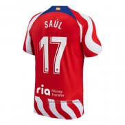 Camiseta del Atletico Madrid Jugador Saul 1ª Equipacion 2022-2023