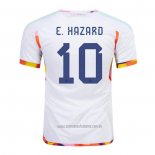 Camiseta del Belgica Jugador E.Hazard 2ª Equipacion 2022